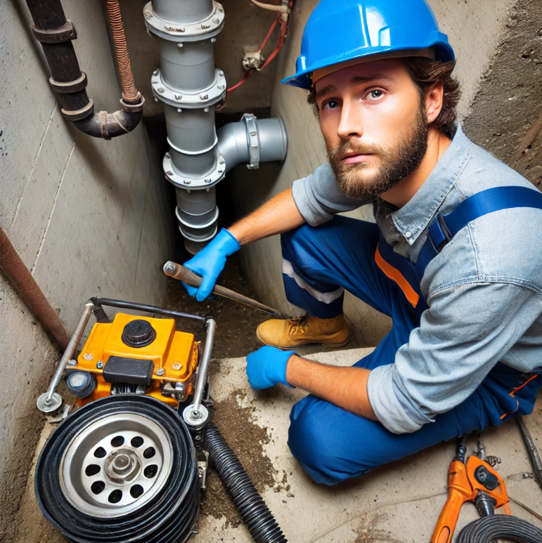 하수구 막혔을때 뚫는 방법6