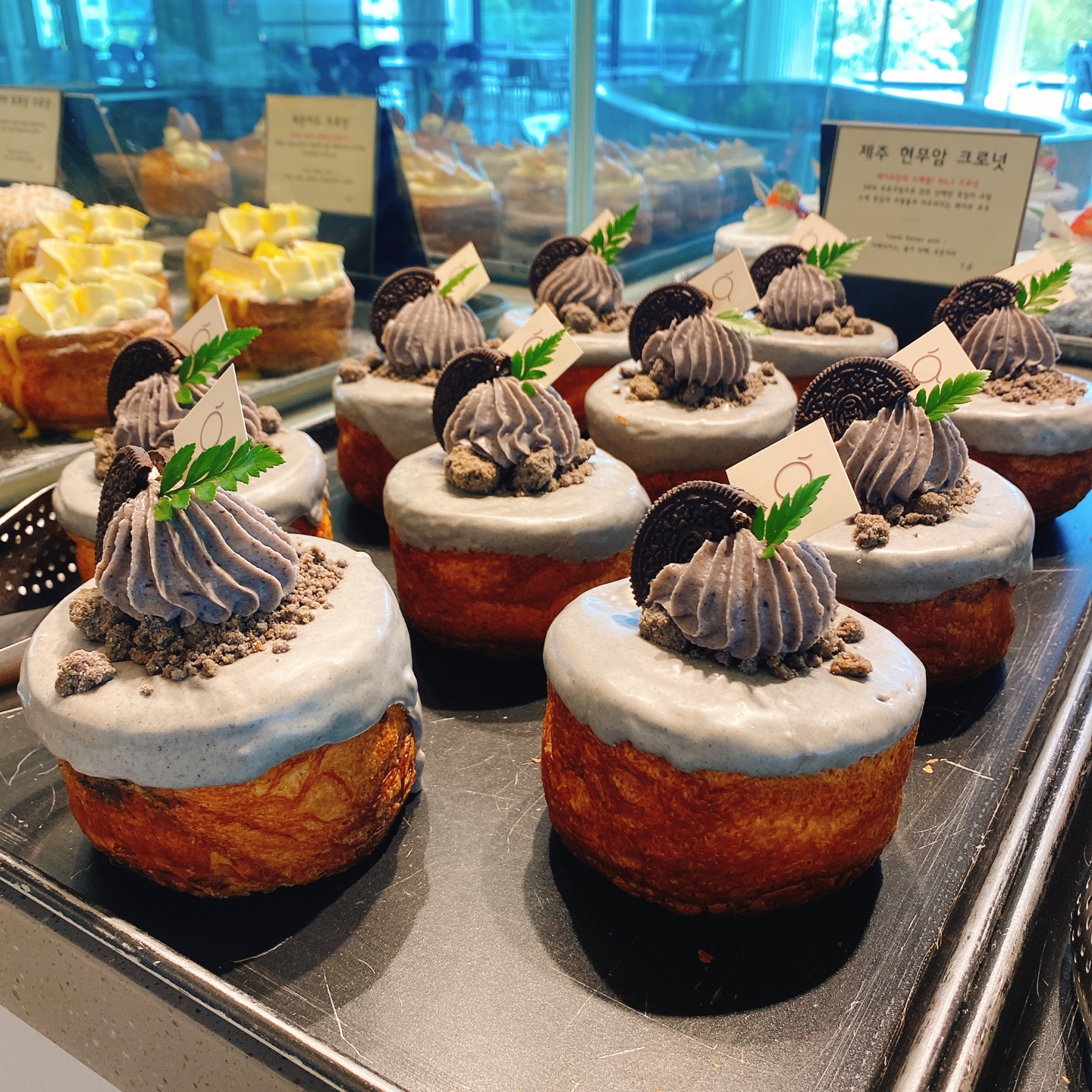 대전 대형베이커리 카페 크로넛 유성공원 에이트 aight