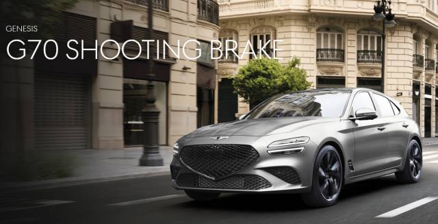 제네시스 G70 슈팅 브레이크 (출처 : https://www.genesis.com/)
