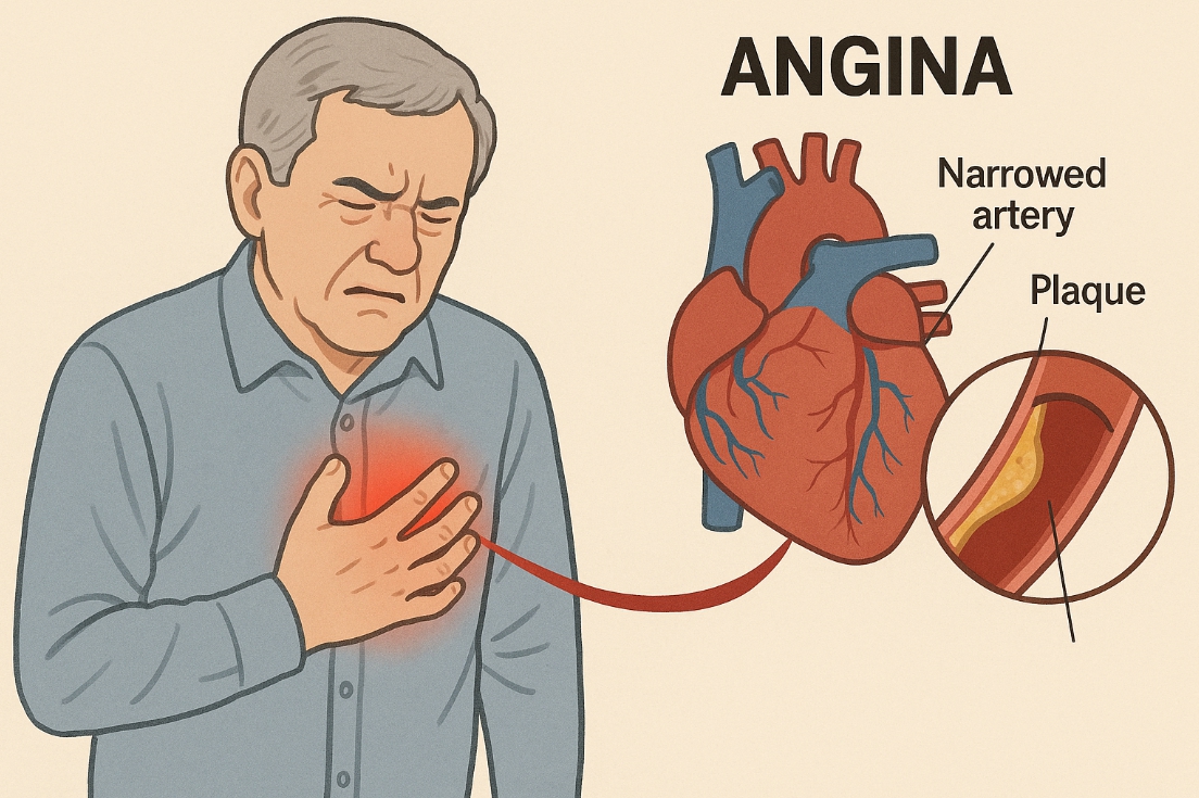 협심증 관련 자료 사진