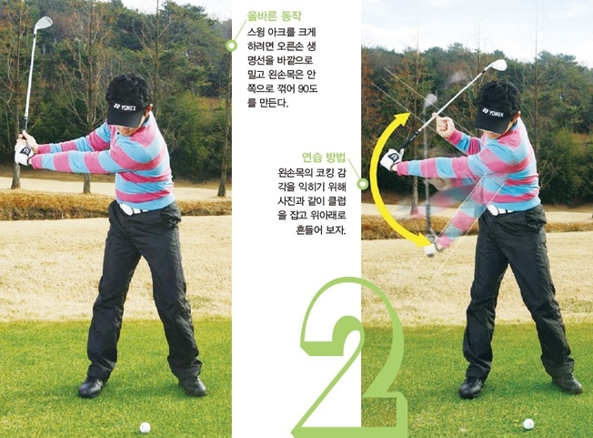 골프 코킹 연습