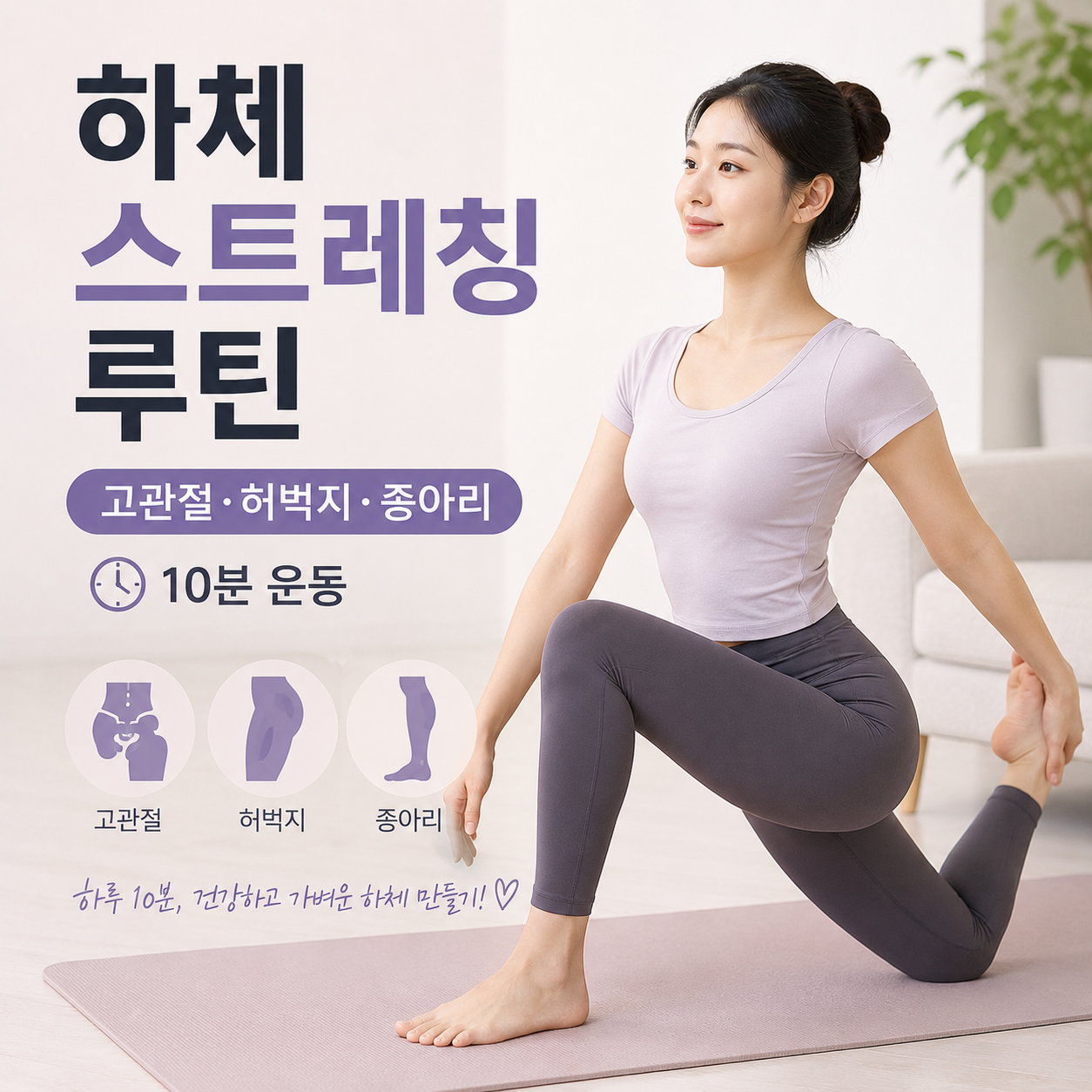 하체 스트레칭 루틴