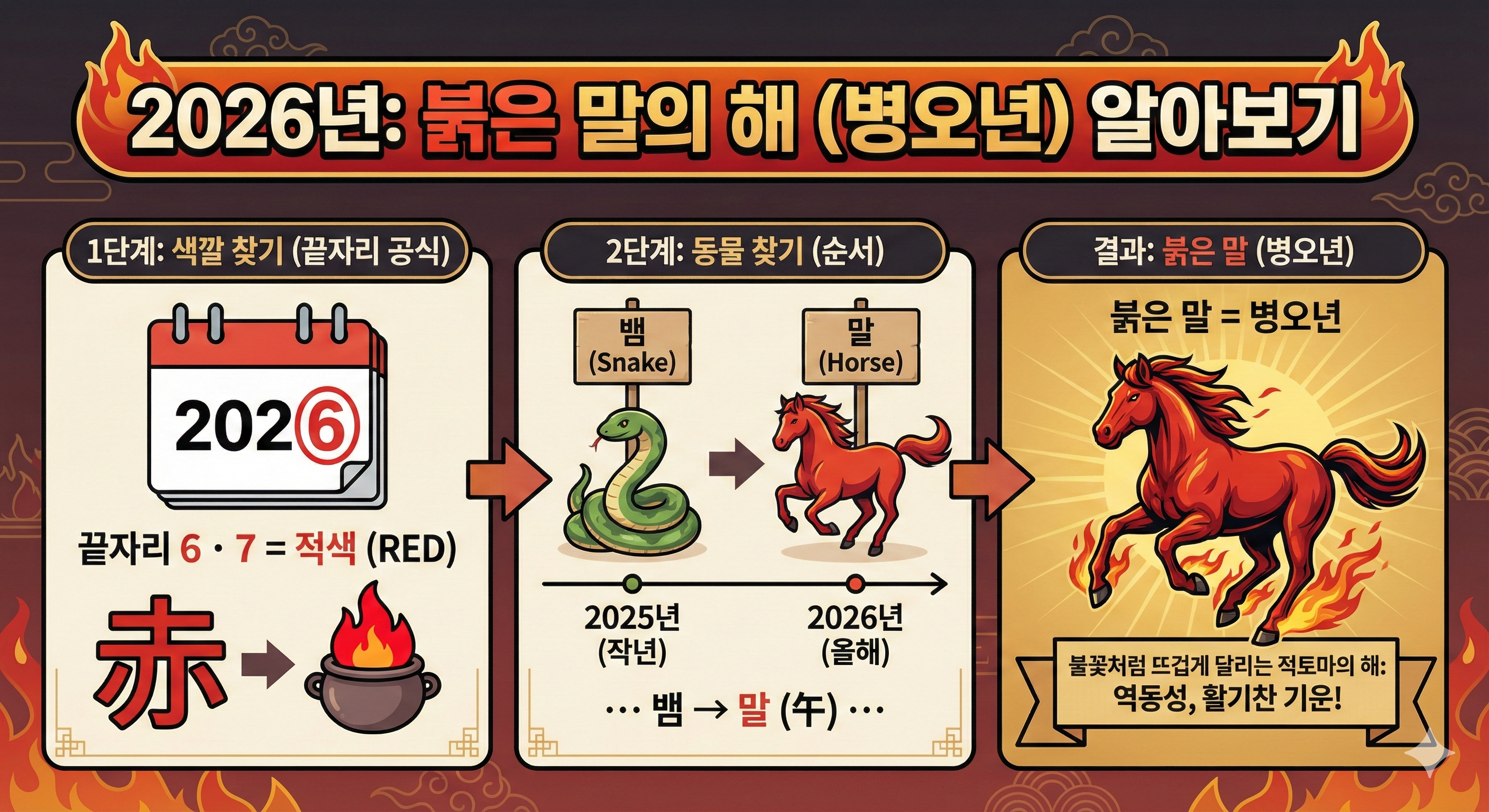 올해 2026년은 왜 ‘붉은 말’의 해일까요?