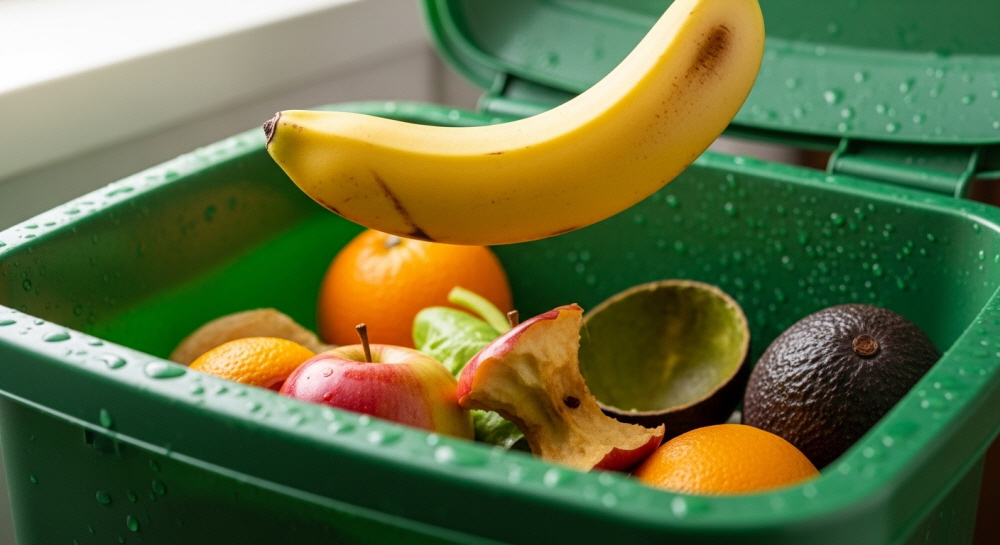 바나나껍질 음식물쓰레기