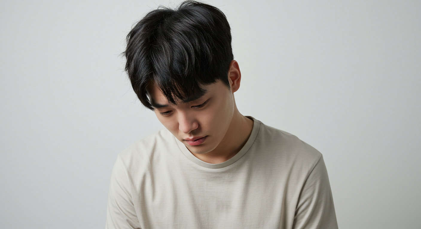 실패에 좌절하는 모습