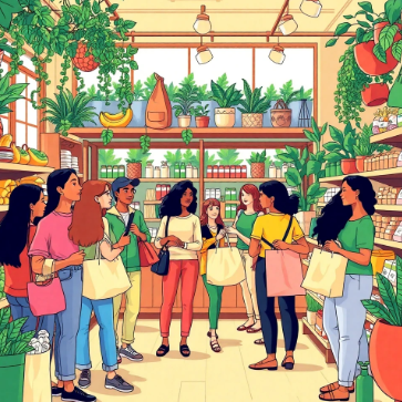 가치소비브랜드관련그림