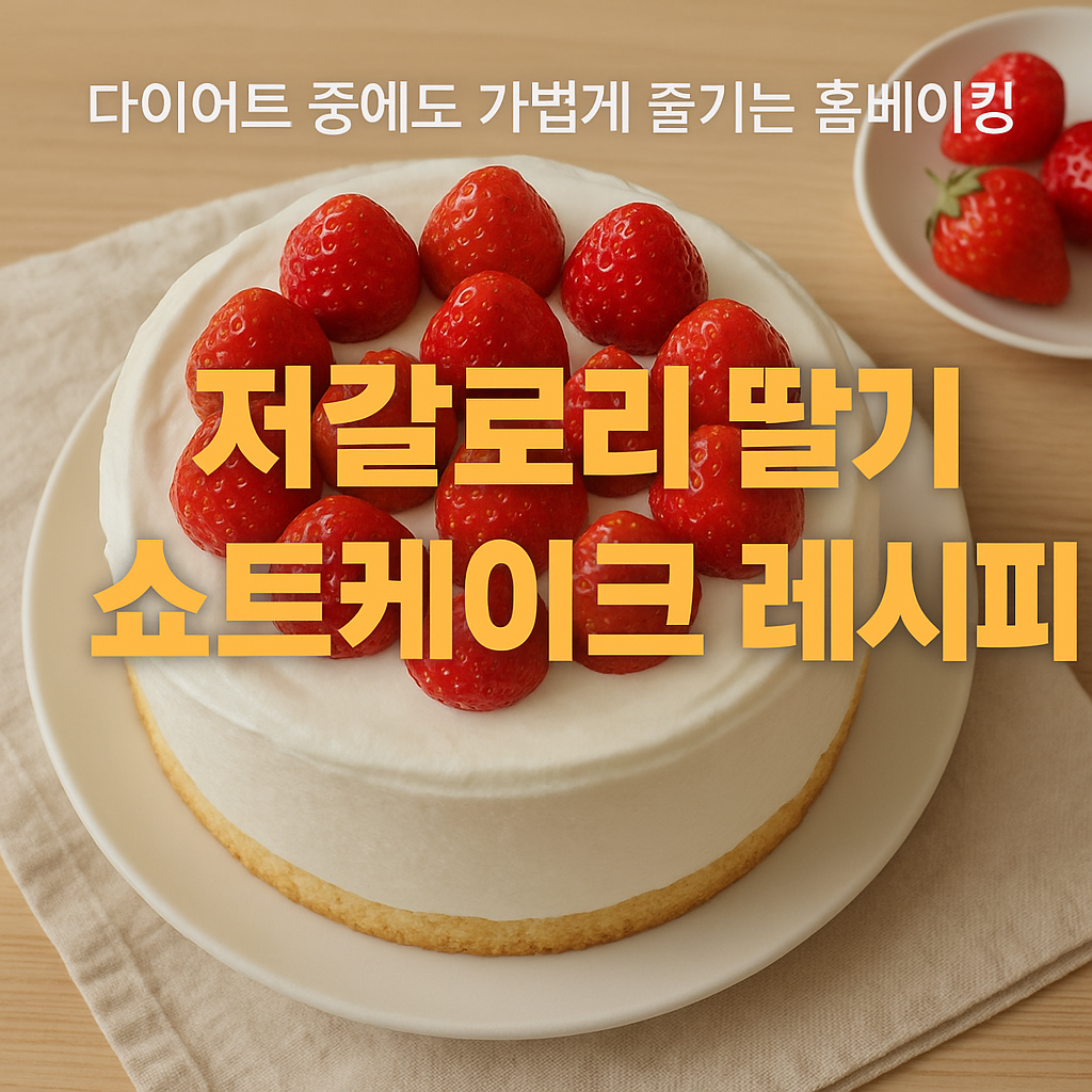 딸기 쇼트케이크