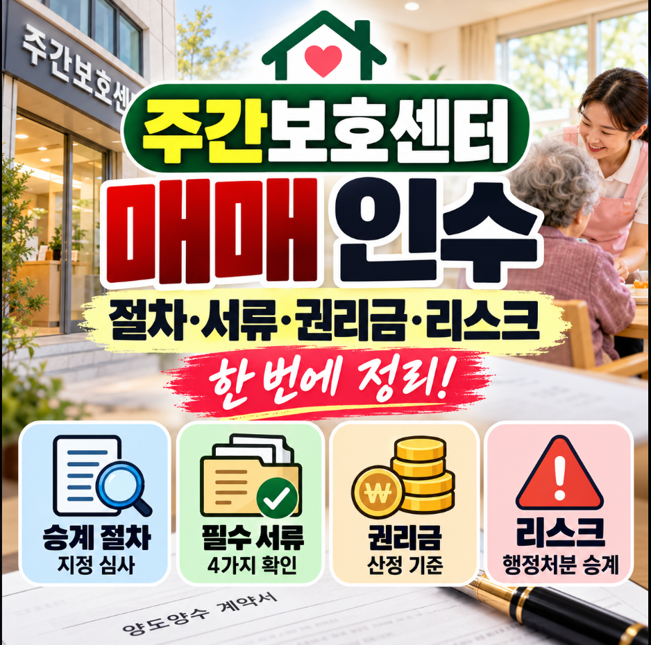 주간보호센터 매매