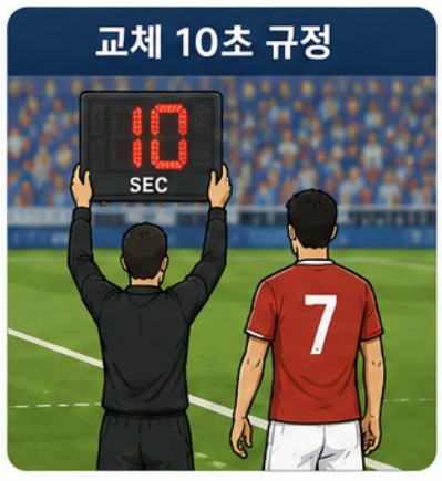 교체 시간 규정