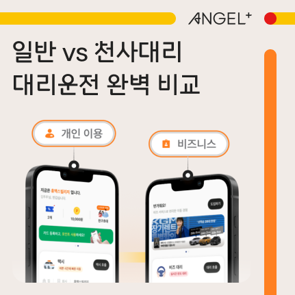 일반대리, 천사대리 완벽 비교