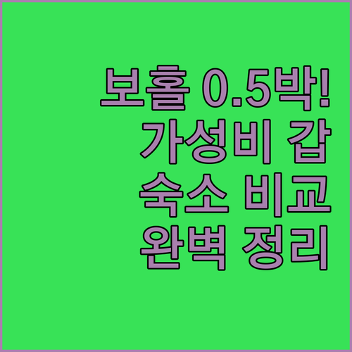 보홀 여행 타그빌라란 호텔 0.5박 ..