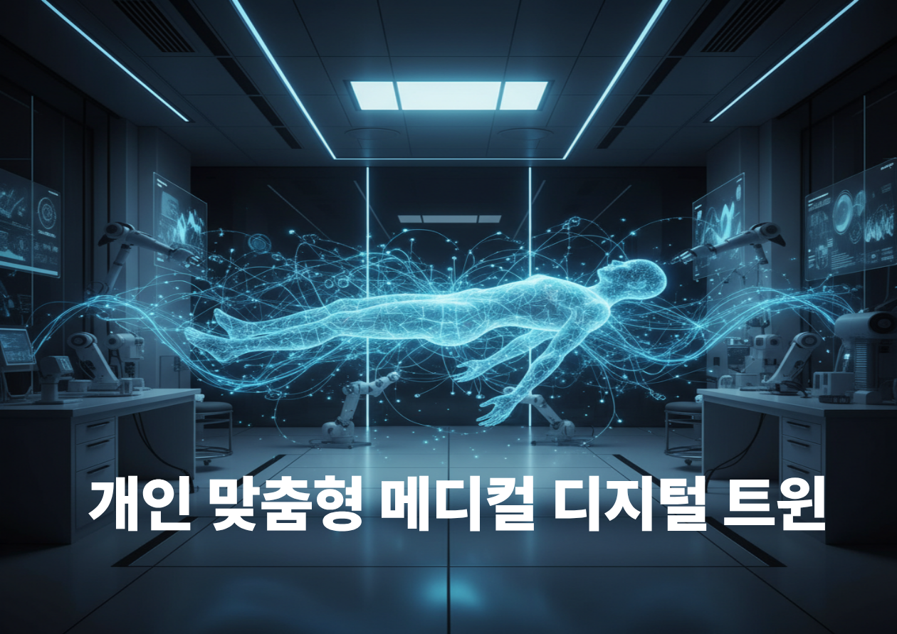 개인 맞춤형 메디컬 디지털 트윈 - 내 몸의 복제본을 먼저 치료하는 시대
