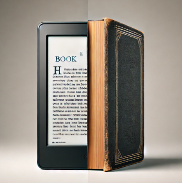 전자책과 종이책 비교