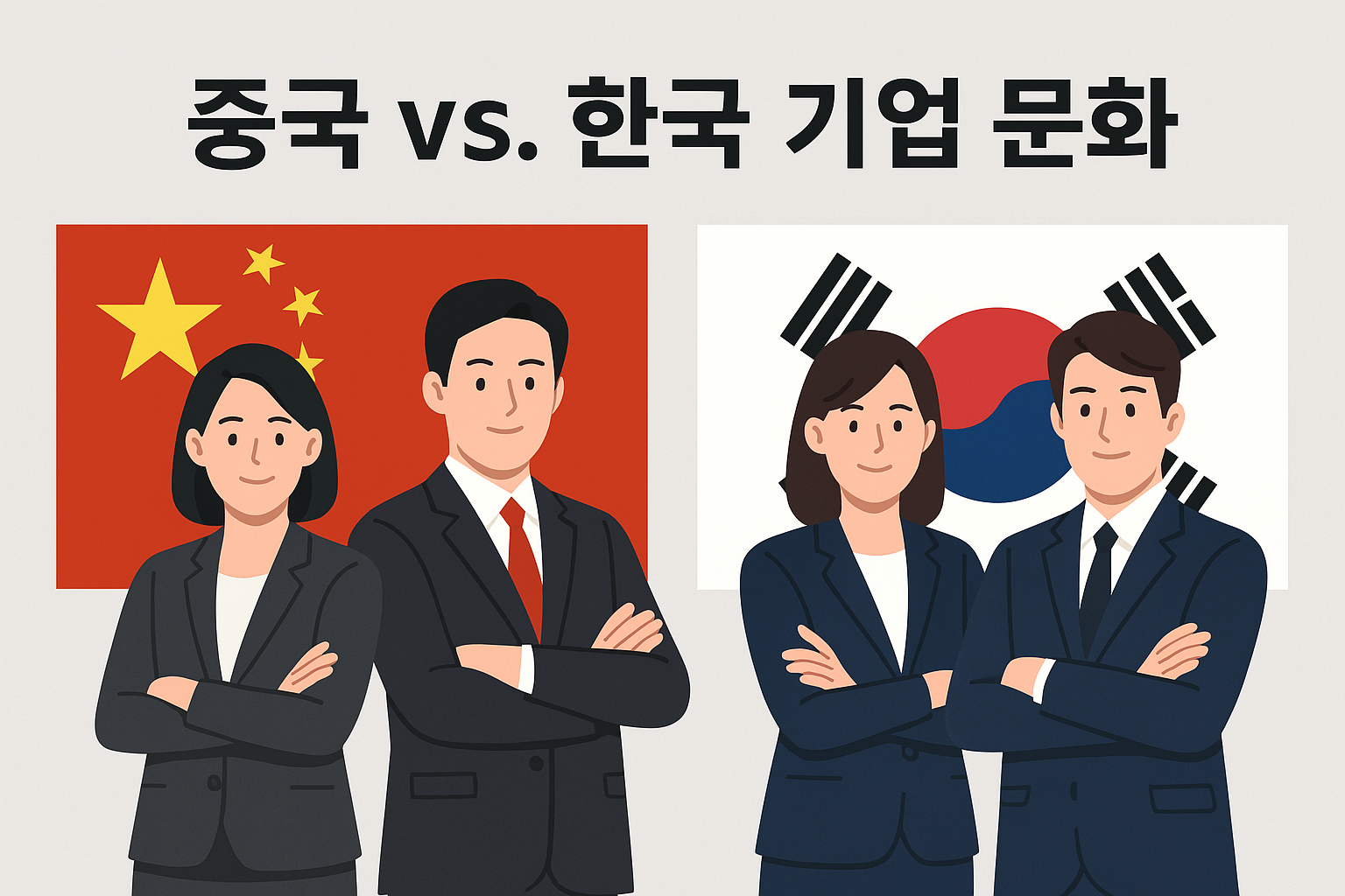 한국 중국 기업문화 비교