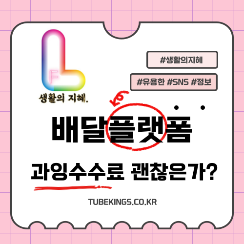 배달 플랫폼 과잉 수수료 문제와 해결 방안