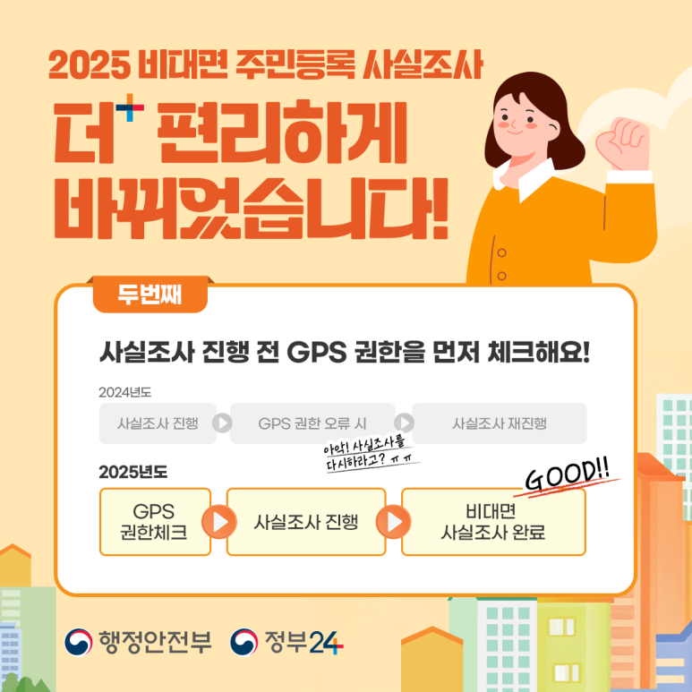 주민등록 사실조사 기간 과태료 비대면 신청