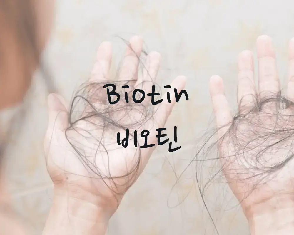머릿결 손톱 건강 비오틴