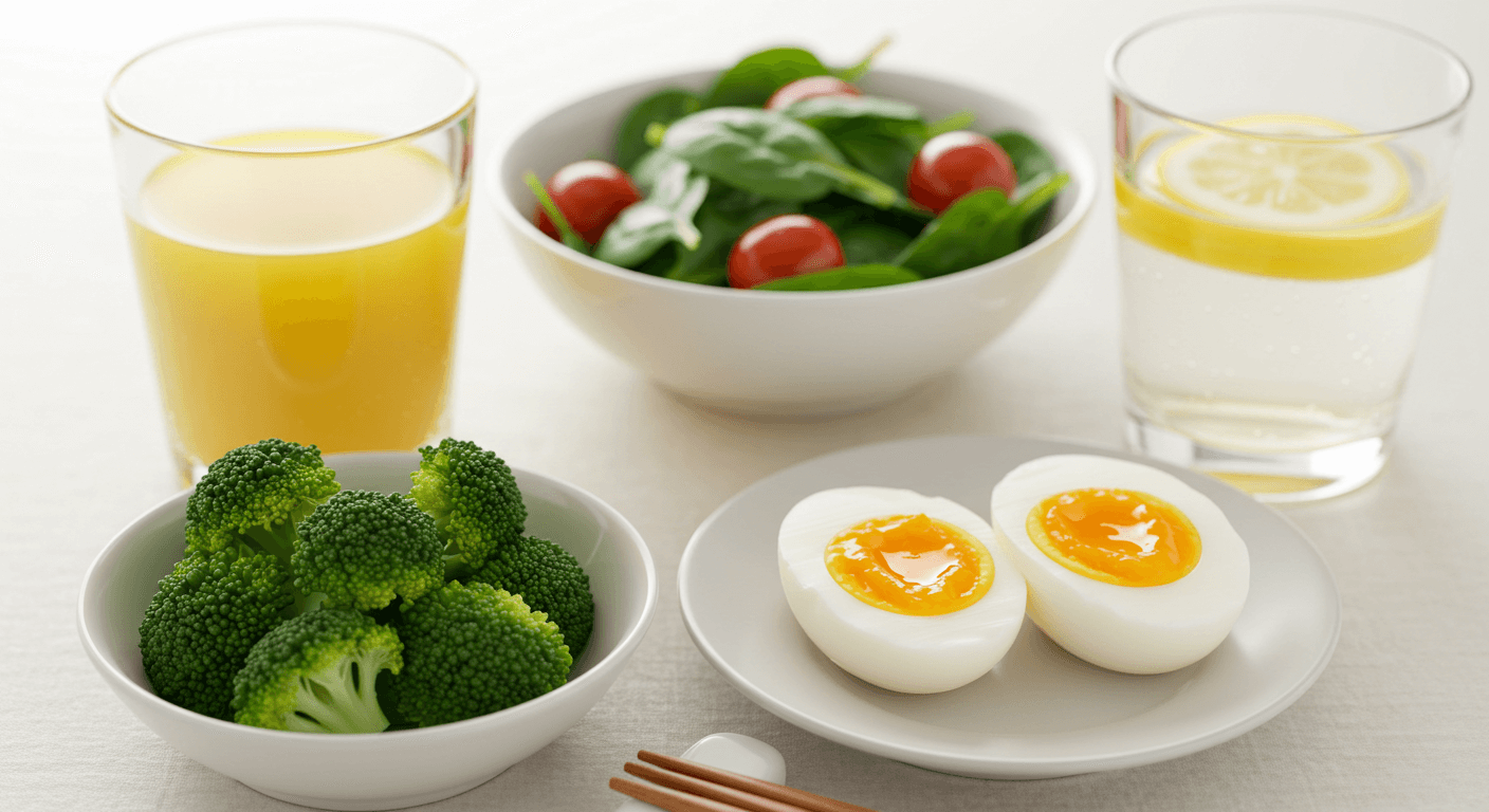 간 건강 챙기는 하루 식단 구성법