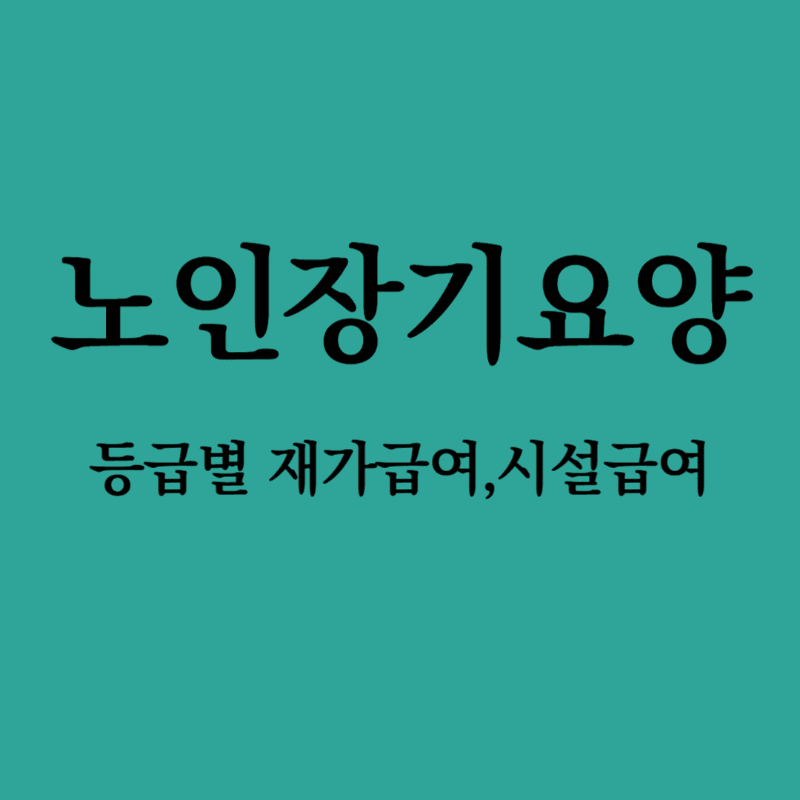 노인장기요양
