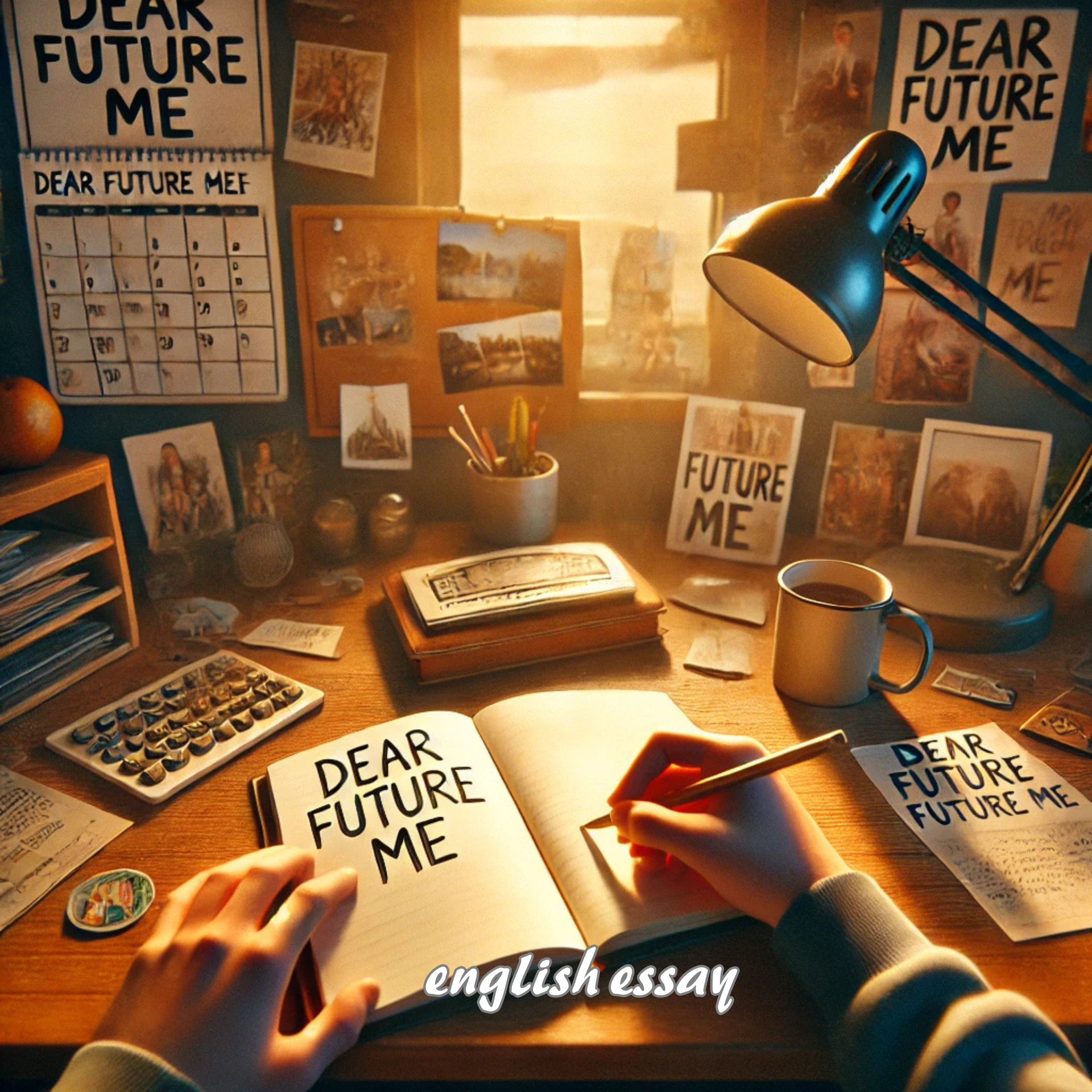 Writing a Letter to My Future Self: Hopes and Dreams미래의 나에게 보내는 편지: 희망과 꿈