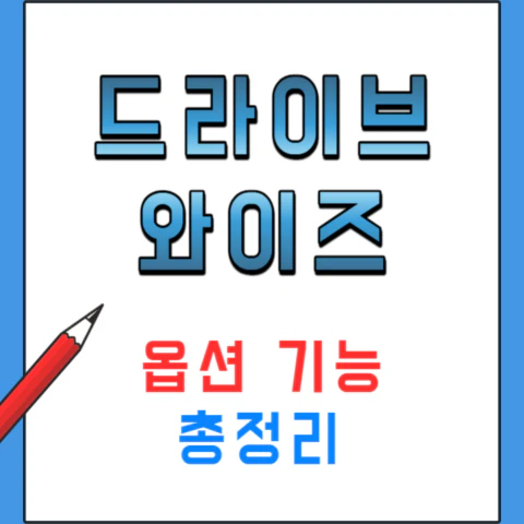 드라이브와이즈-옵션-기능-소개