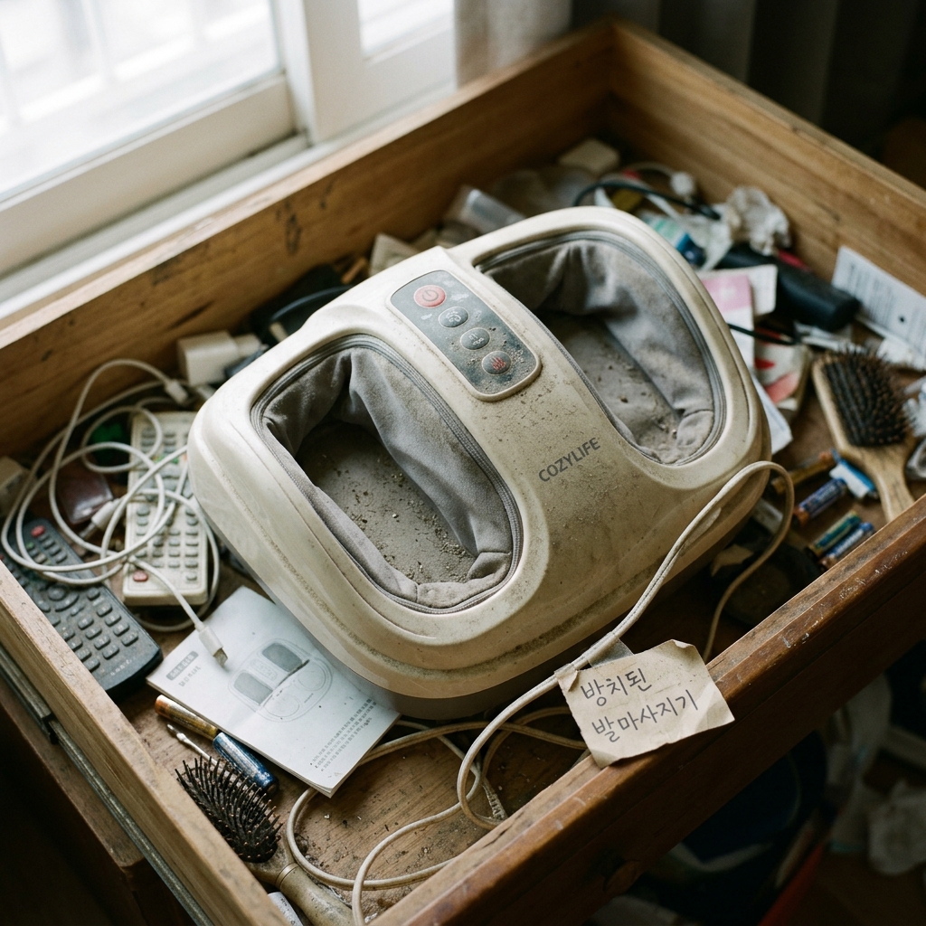 발마사지기 고르는법 사용 장면