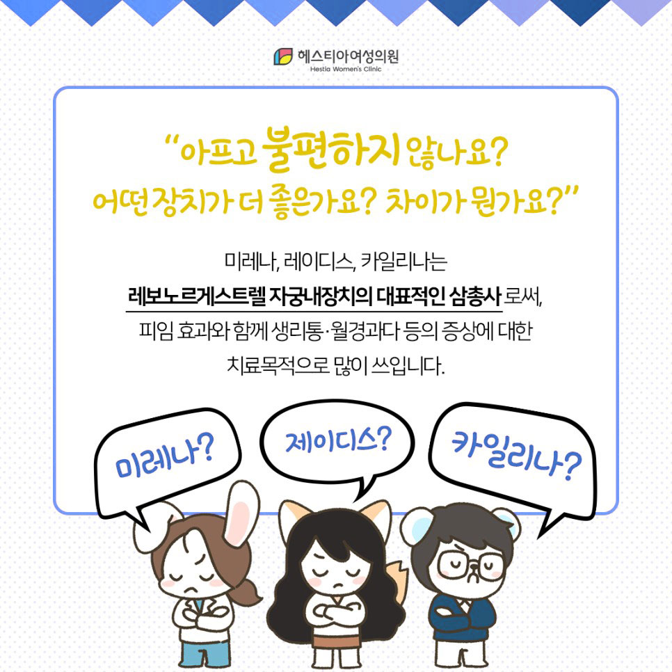 자궁내장치
피임루프
레보노르게스트렐