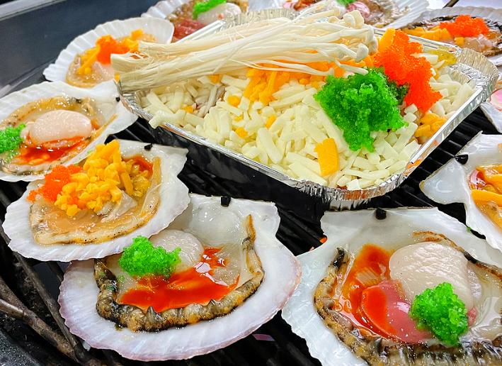 해송조개구이