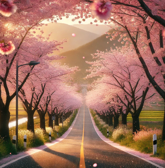 전남 구례 벚꽃길 드라이브 코스