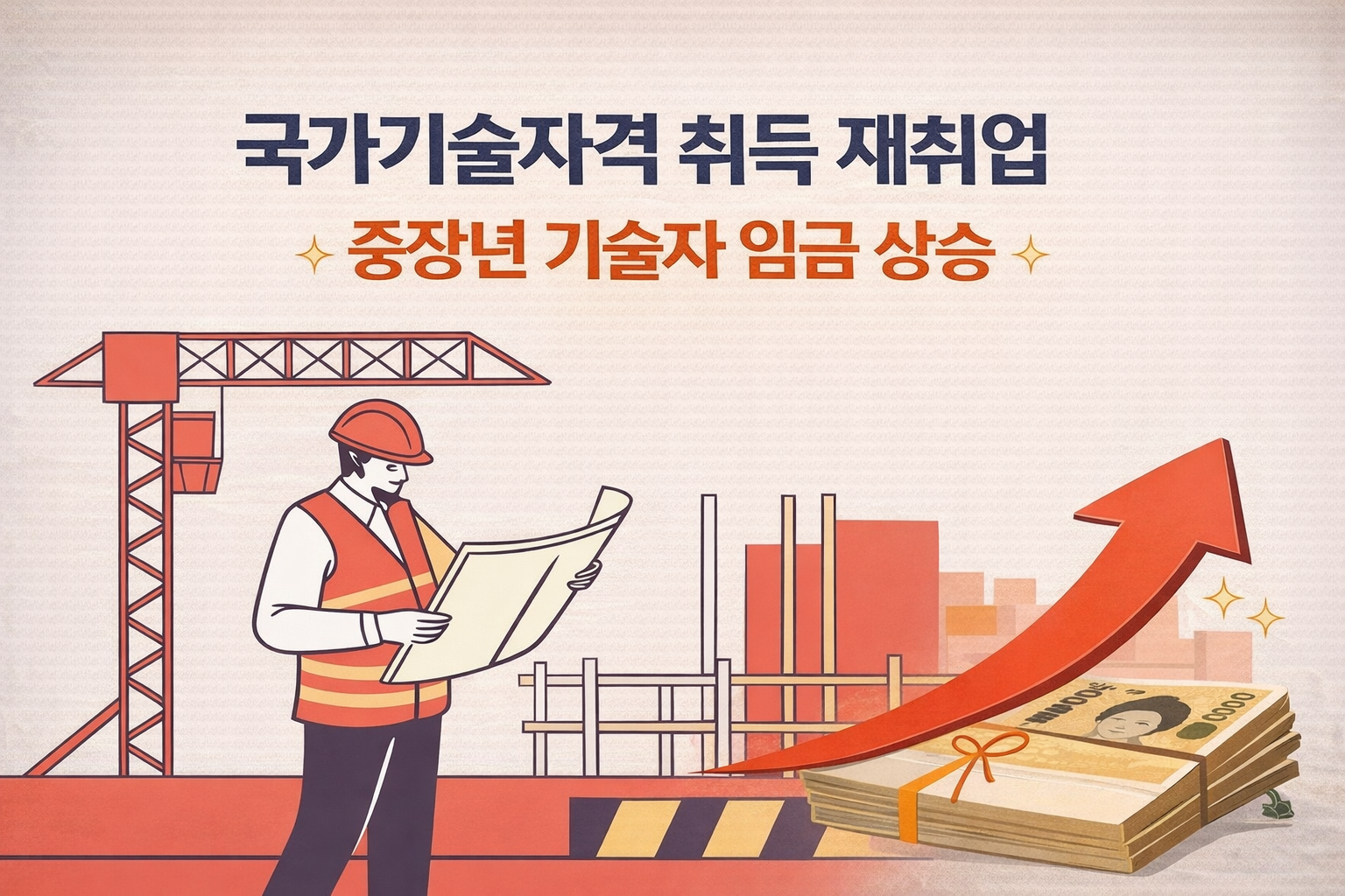 산업안전기사 응시자격 확인하고 중장년에 월급 올려 재취업 성공하기