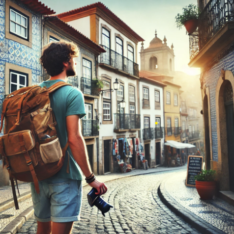 포르투갈 배낭여행하는 사진