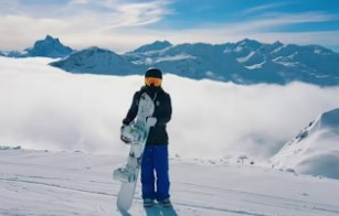 snowboard