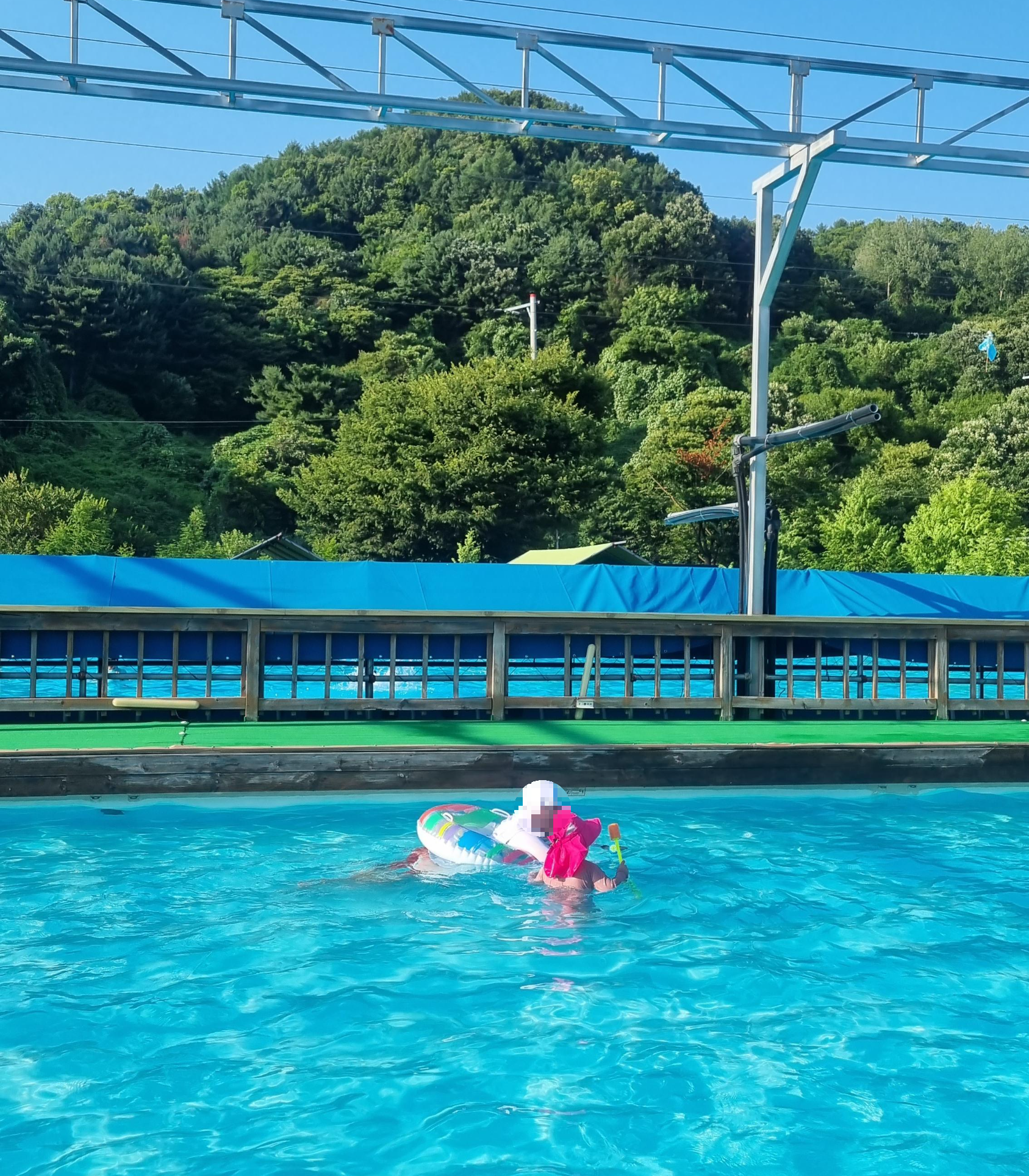 대회산 캠핑장 / 수영장