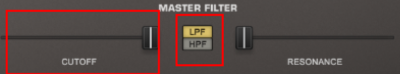 필터의 유형 ( LPF / HPF)