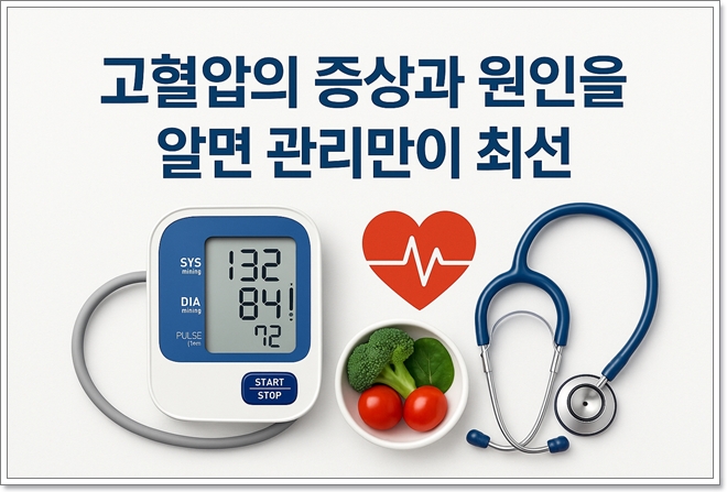 고혈압의 증상과 원인을 알면 관리만이 최선