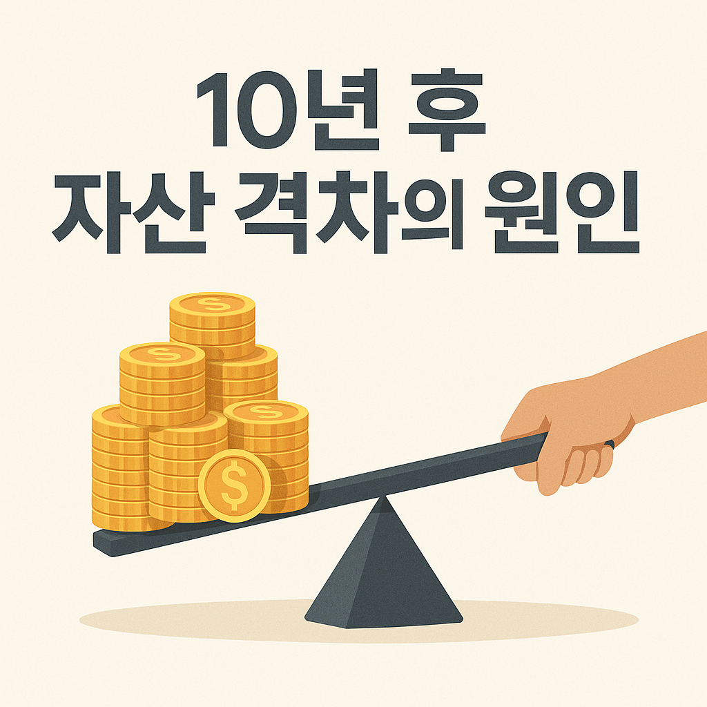 부동산 레버리지로 부자가 되는 과정을 표현한 이미지