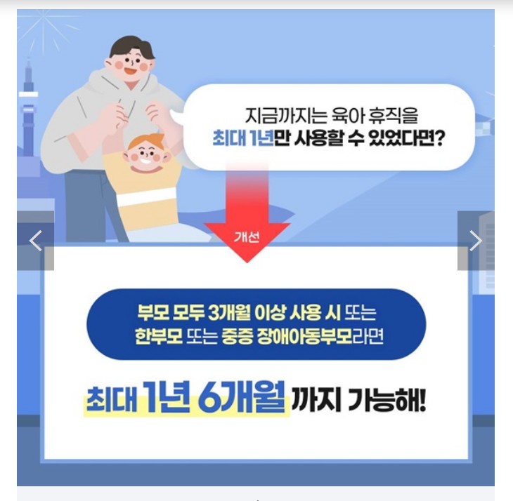 2025년 육아 휴직 기간