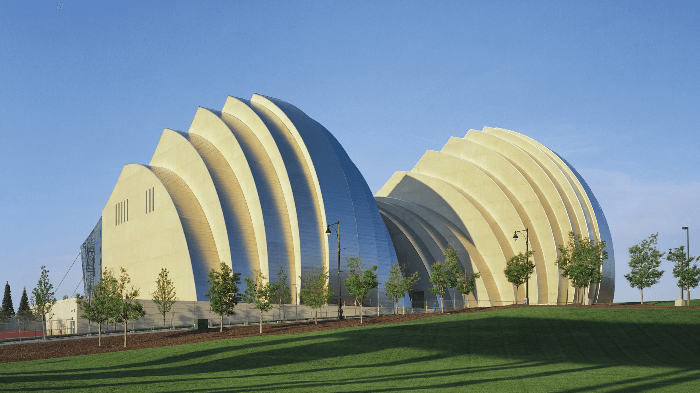 카우프만 퍼포밍 아츠 센터 Kauffman Center for the Performing Arts (source: www.safdiearchitects.com/)