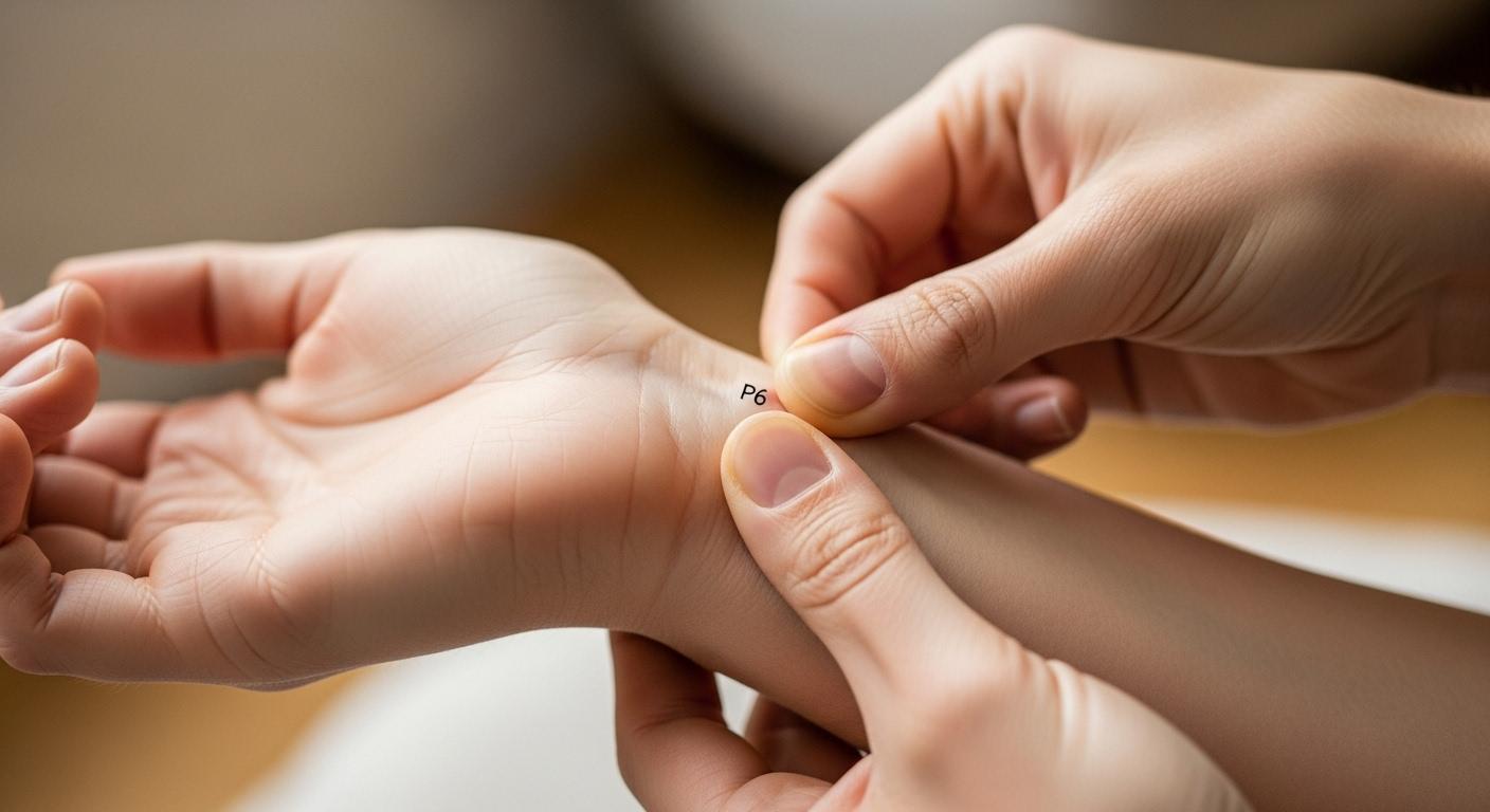 식욕 참는 지압