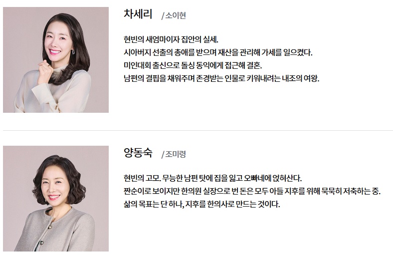 등장인물·출연진