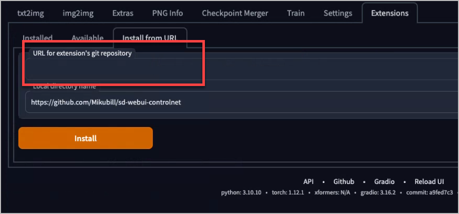 url github controlnet
