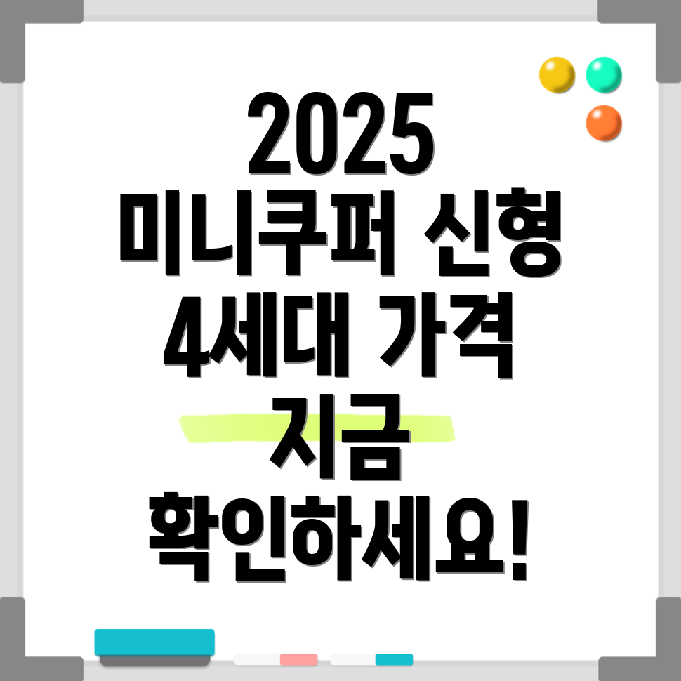 2025 미니쿠퍼 가격