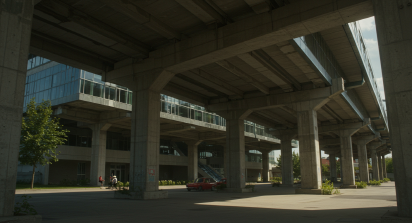필로티 구조 건축물
