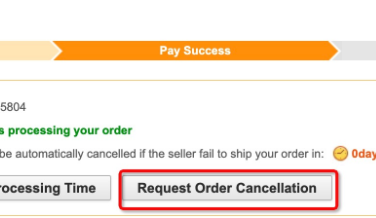 알리 익스프레스 주문 취소 환불 방법 배송지연 