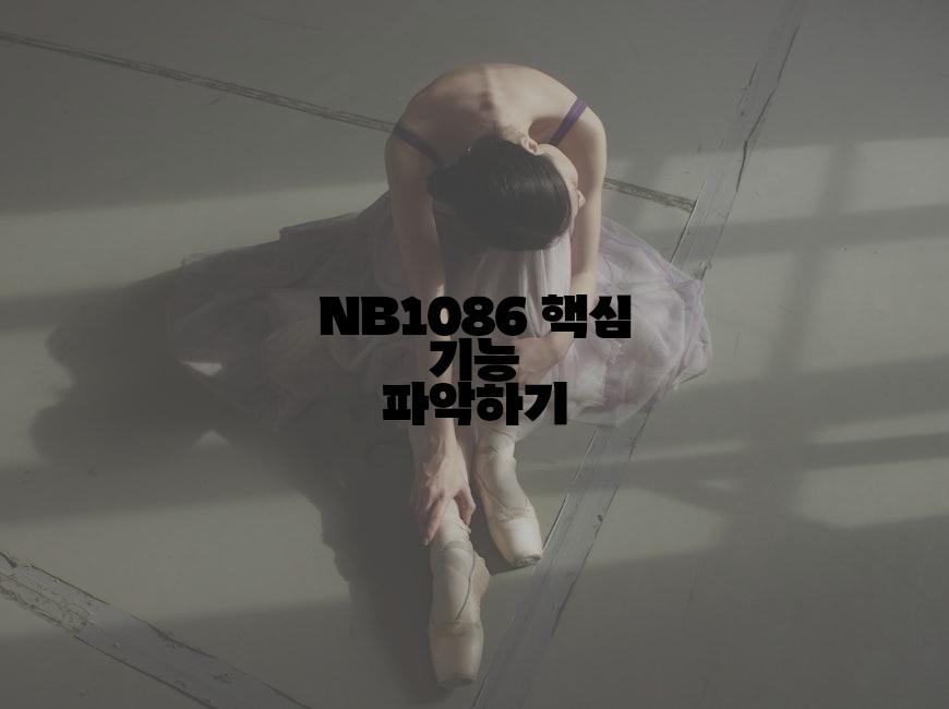 NB1086 핵심 기능 파악하기