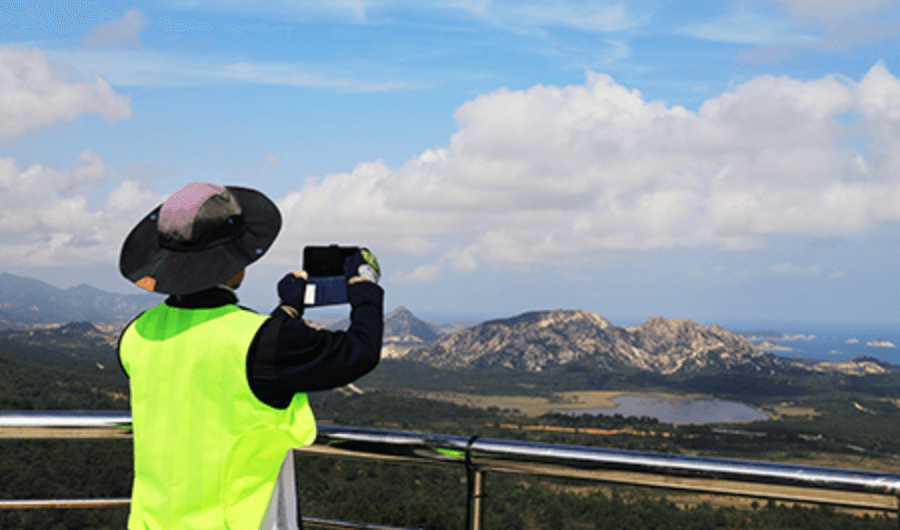 금강산 전망대 방문신청
