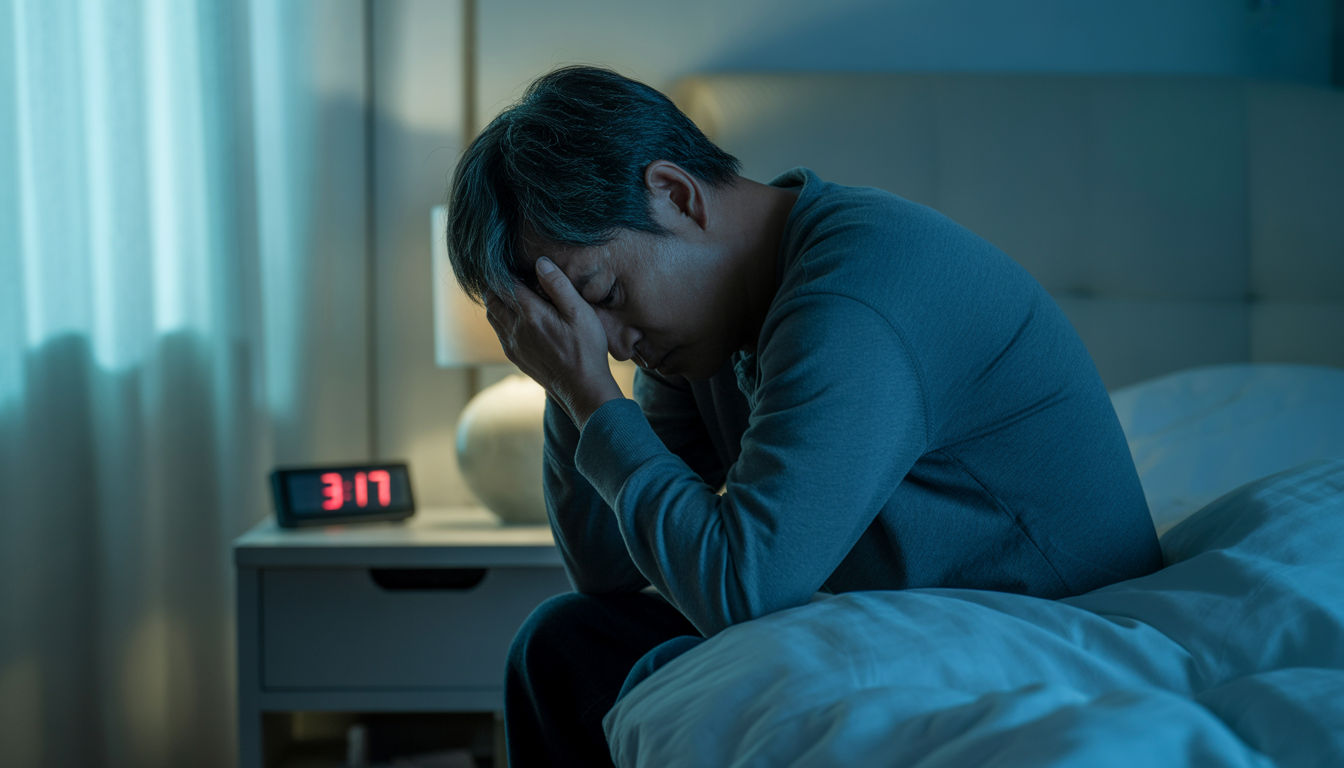 갱년기 수면장애, 그냥 참지 마세요. 잠 못 드는 밤을 바꾸는 5가지 방법