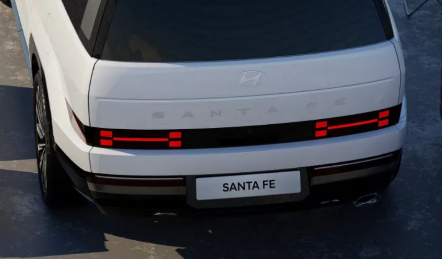 신형 싼타페 외관