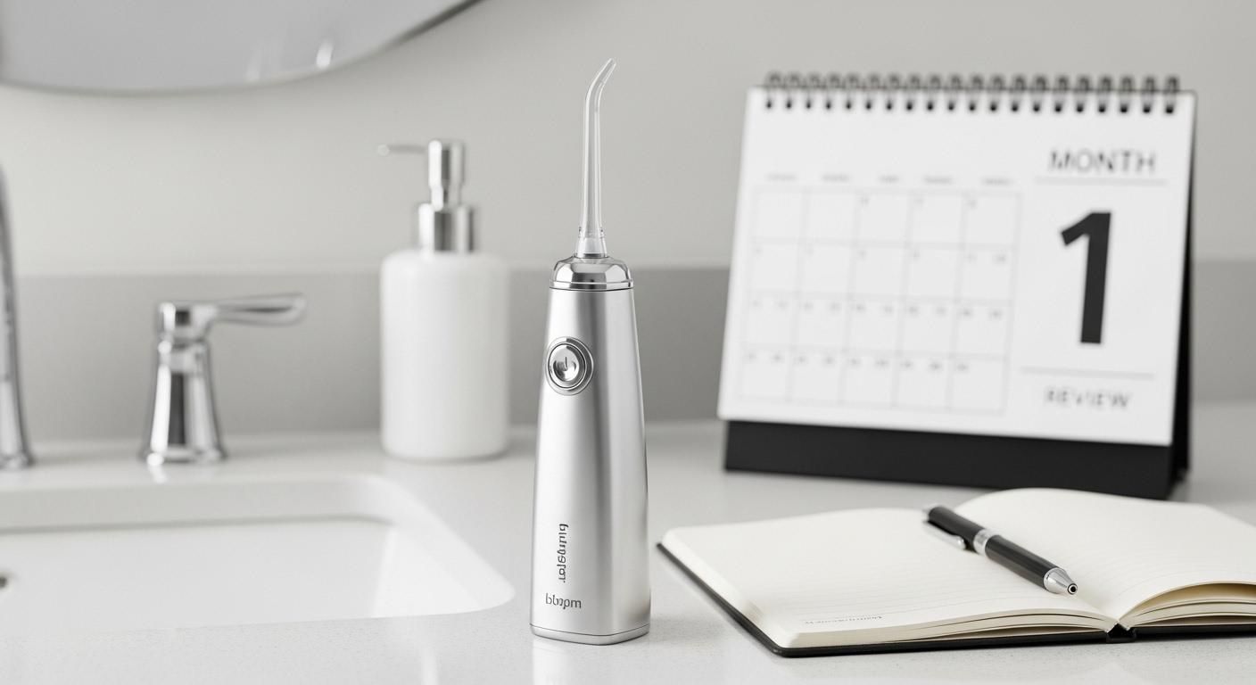 녹물 충전식 구강세정기 1달 사용 후기