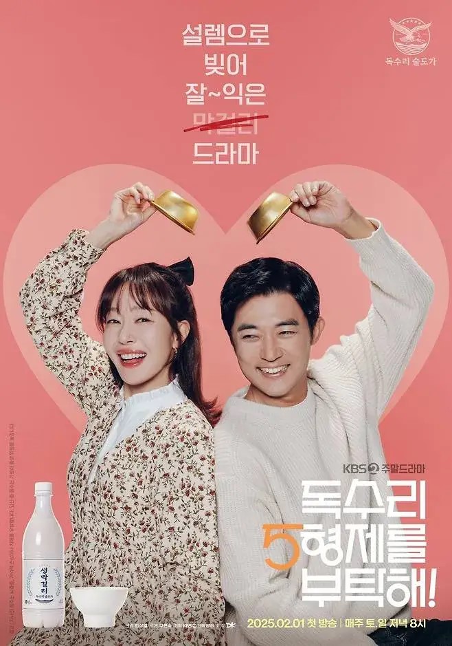 독수리5형제를부탁해의 대표 홍보 포스터 2 입니다.